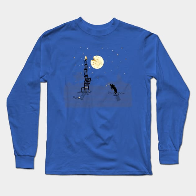 Say Cheese Long Sleeve T-Shirt by Laura Brightwood